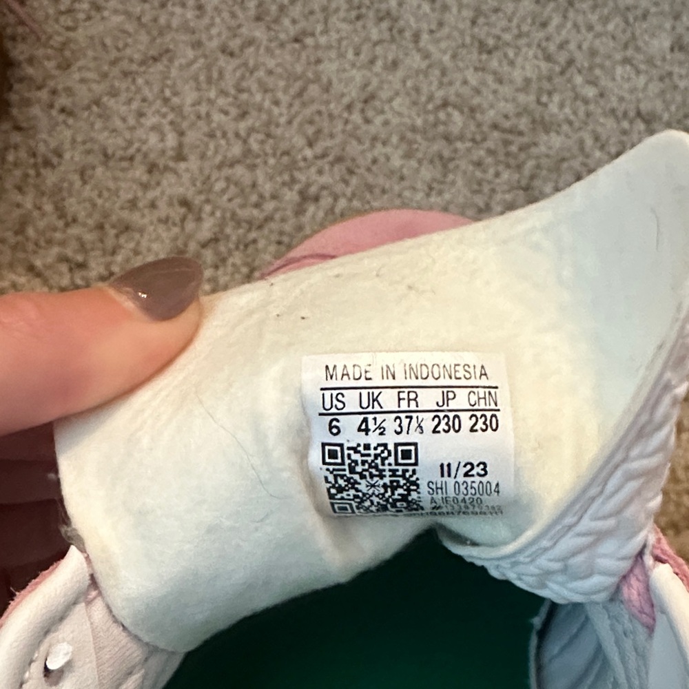 Adidas Pink and White Sneakers - Picture 10 of 10